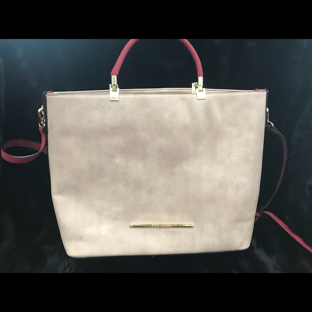 Steve Madden tote with detachable shoulder strap - Picture 4 of 9